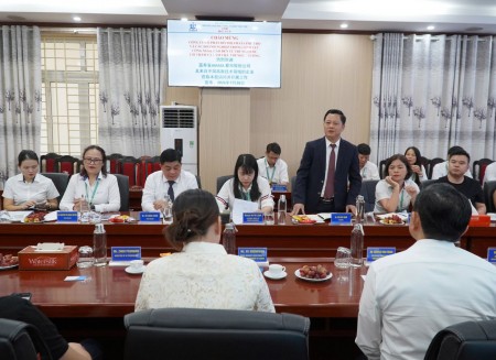 Trường Đại học Công nghiệp Việt Trì đón tiếp Công ty Cổ phần Đô thị Amata Phú Thọ đến thăm và làm việc